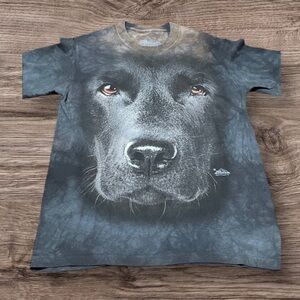 The Mountain Black Labrador Face T-Shirt